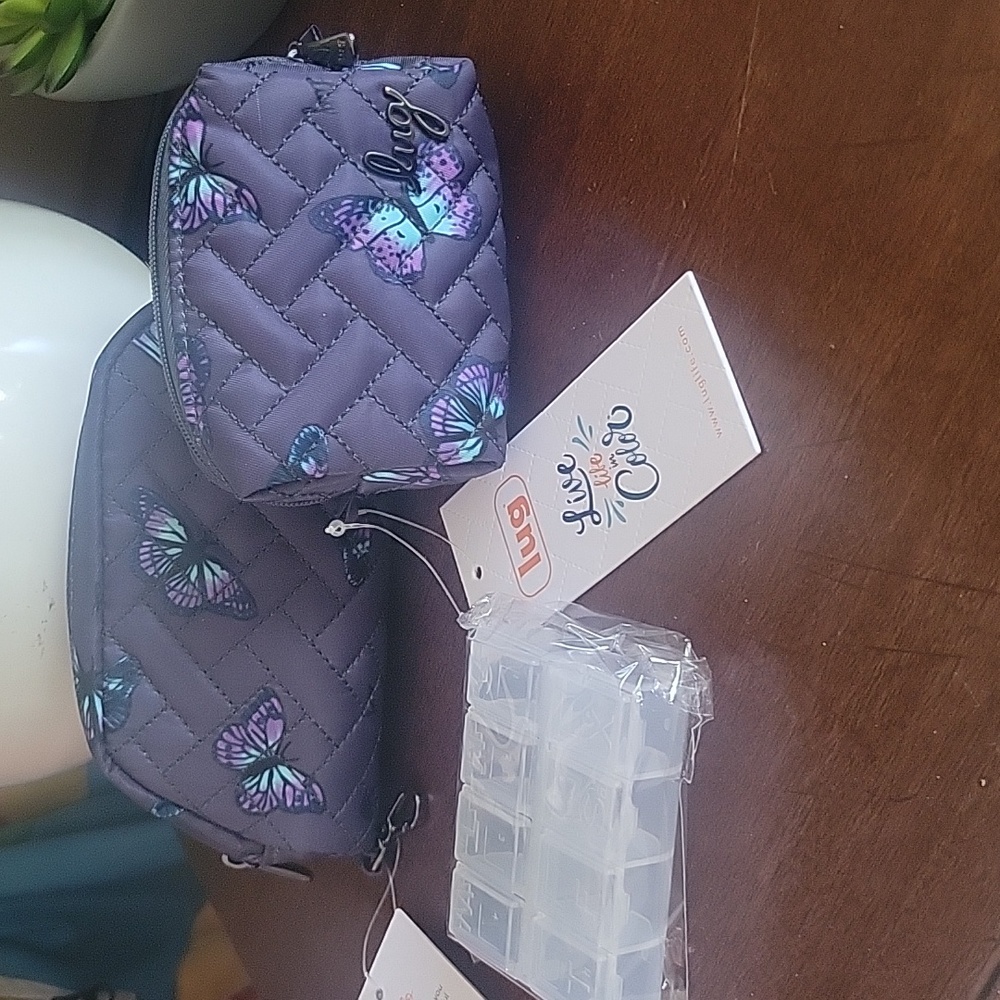 Lug Eyeglass Holder & Mini Pill Case - Bobsled/ Choo Choo Mini